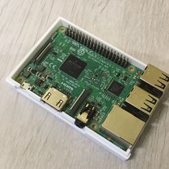 Free STL file Raspberry Pi 3 (B/B+), Pi 2 B, and Pi 1 B+ case with VESA  mounts and more 🔧・3D printer model to download・Cults