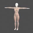 10.jpg Beautiful Woman -Rigged and animated for Unreal Engine