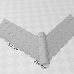 recorte.jpg STL file playmobil corner roof・3D print model to download