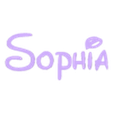 sophia.stl 50 Names with Disney letters