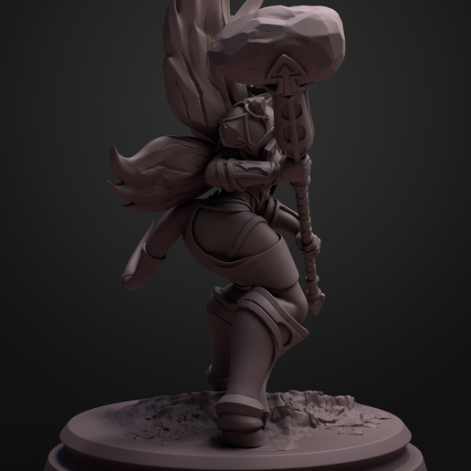 Figurine de Yrel, World of Warcraft, Impression 3D Wow à