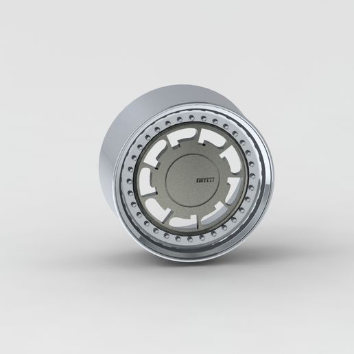 Pirelli 17 custom 2pc wheel 3D model