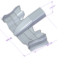 F1-Front-wing-wall-art-Assembled-approximate-dimensions.png F1 (Formula one) Style Front wing model - Wall or desk art