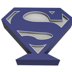 LAMPARA-SUPERMAN-2.png Fichier STL LAMPE SUPERMAN・Design à télécharger et à imprimer en 3D