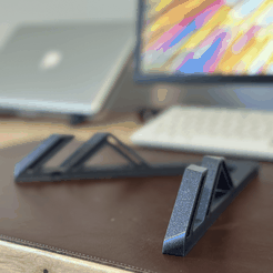IMG_1025-min.png STL file Laptop elevator support・3D printer model to download
