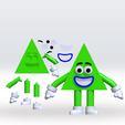 0.png Save the shapes 2 Monster 3D Model STL MultiParts No Support Fanart Pack