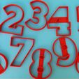 104344830_2711285335785270_2772162717526058537_o.jpg Set of 10 Number Cookie Cutters