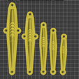 xlayer.png 5 molds to make Xlayer soft lures