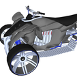 2.png ATV CAR TRAIN RAIL FOUR CYCLE MOTORCYCLE VEHICLE ROAD 3D MODEL 14