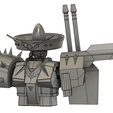 tequila-gundam-bust.png Tequila gundam 1/35th scale bust stl files