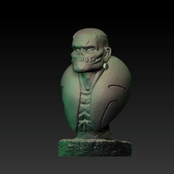 franky 2.jpg Fichier STL gratuit franky bust・Idée pour impression 3D à télécharger