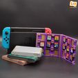 pic11.jpg Файл 3D Элегантные коробки для хранения игровых картриджей Nintendo SWITCH (от 8 до 18 слотов)・Шаблон для 3D-печати для загрузки