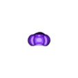 хвост 2 кончик.obj Cyan BLUE ROBLOX: Rainbow Friends 3d model