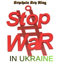 StopWar-02-v3-00.jpg Download free 3MF file Decor Sign "STOP WAR IN UKRAINE" PUTIN STOP - everyone should make and hang this sign everywhere - symbol signpost movement and direction real 3D Relief For CNC building decor wall or door-mount for decoration sw-02 3d print • 3D printable design, Dzusto