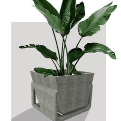 Captura-de-pantalla-2024-03-27-213754.png Modern indoor flower pot / Maceta moderna para interior / Modern indoor flower pot