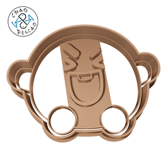 BT21-V2_6CM_2PC_Shooky_CP.png Download STL file Shooky - BT21 - Cookie Cutter - Fondant - Polymer Clay • 3D printable object, Cambeiro