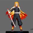 10.jpg 3D file RENGOKU KIMETSU NO YAIBA ANIME STATUE CHARACTER・3D printer design to download