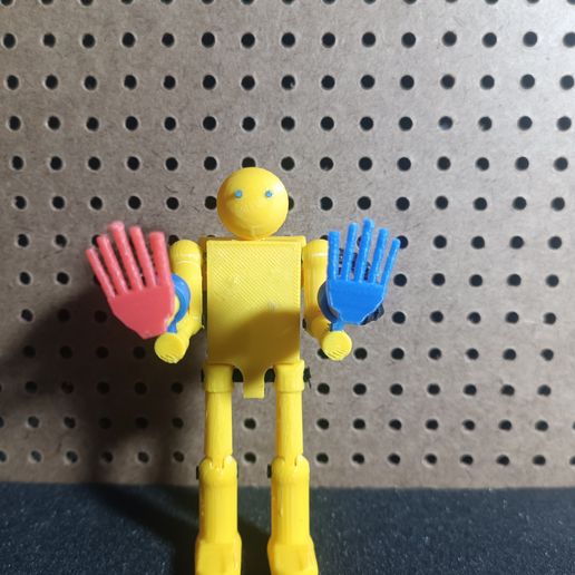 👫 The Player Poppy Poppy Playtime-articulated・ STL File for 3D