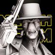 032922-Star-Wars-Cad-Bane-Sculpture-018.jpg Cad Bane Sculpture - Star Wars 3D Models - Tested and Ready for 3D printing