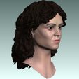 s1.jpg Sigourney Weaver Alien movie head (with and without hair)
