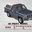 0_1.jpg Old car BRONCO 3rd generation STL Printable Car 3d print