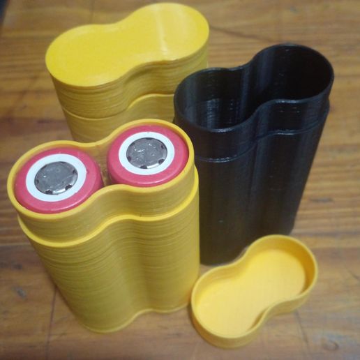 Portabateria 18650 vapeo/vaper 3D model