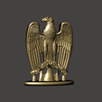 88.png Magnificent Antique Eagle Figured Bust - Gift - Table Ornament - B05
