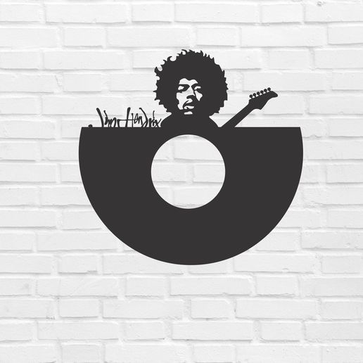 Archivo STL RELOJ DE PARED JIM MORRISON rock 🪨 ・Idea de impresión 3D ...