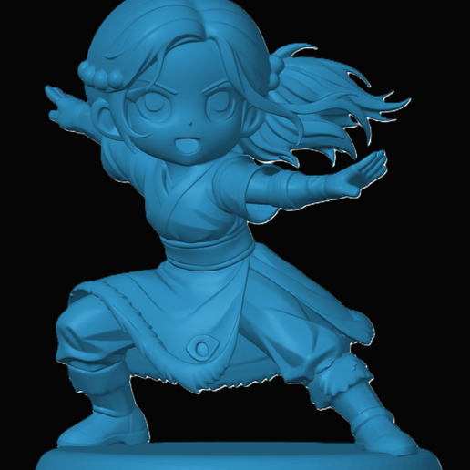 Katara Inspired Chibi