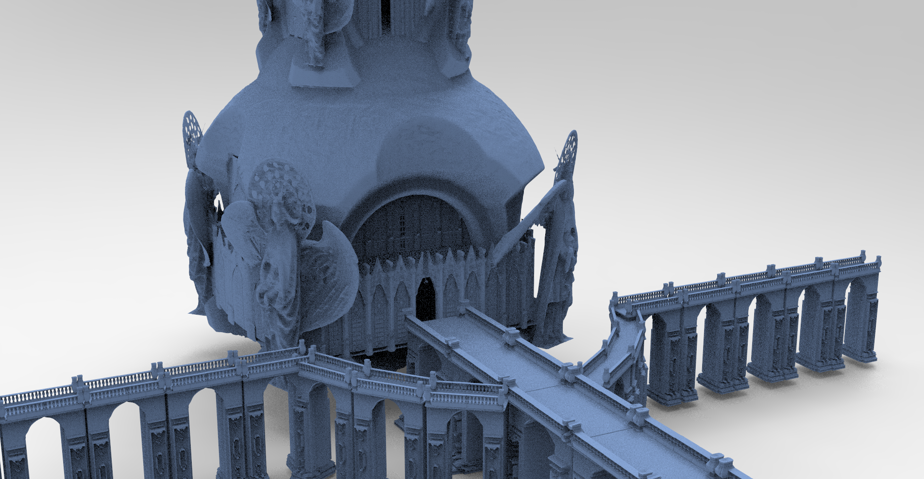 untitled.4158.png Fichier OBJ Tour Sainte Angélique 2 Avec Ponts Saints・Modèle à imprimer en 3D à télécharger, aramar