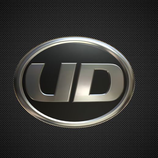 1.jpg logotipo de la ud modelo de impresión en 3d