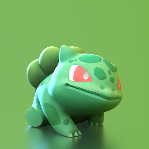 🐉 POKEMON - Bulbasaur・ STL File for 3D printing・Cults