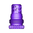 Micro Hybrid Flash Hider MD.stl IRGD 6 ARC Hybrid Flash Hider MD