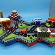 DSC_0903.JPG Free STL file Little Cities - Burger Drive Through・3D printable model to download
