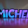IMG_20220410_135515.jpg Lámpara LED con nombre - Nombre Michel