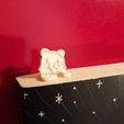 pedobear bookmark.jpg Free STL file Pedobear Bookmark・3D print design to download