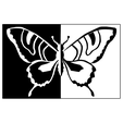 0.png Butterfly Op Art