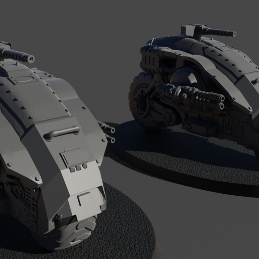 Bike Rider Knight 3D model