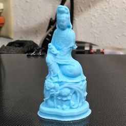 IMG_8405.jpg Free STL file Guanyin Statue・3D printing model to download