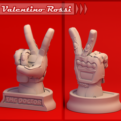 A.png Archivo STL Guante Valentino Rossi・Design para impresora 3D para descargar