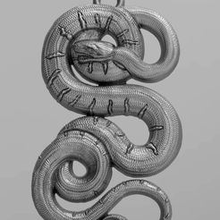 snake-3d-model-296f05ecd3.jpg 3D file Snake 3D print model・3D printable design to download