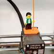 perspective.jpg Free STL file Lego mount for Prusa Extruder・3D printer model to download