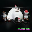 Penguins-Igloo-6.jpg Flex 3D Penguin Chunkies and Igloo