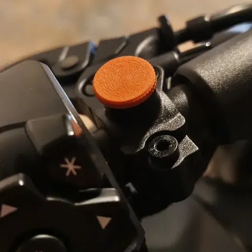 Bouchon trou rétroviseurs moto