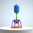 7-2.jpg Virus Bacteriophage miniature 3D print model