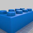 LegoBox_2x4_Top.png Simple LEGO Brick Style Stackable Boxes