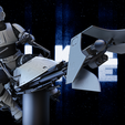 100423-StarWars-Stormtrooper-biker-Sculpture-Image-001.png STORMTROOPER EXPLORER SCULPTURE - TESTED AND READY FOR 3D PRINTING