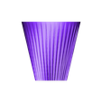Wave Vase.STL Wave design Vase