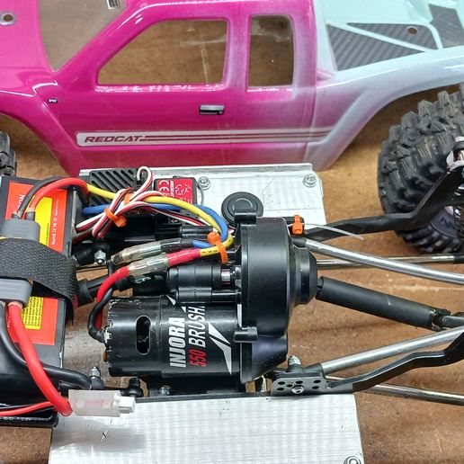 🔋 redcat gen7 battery tray・Free STL File for 3D printing・Cults