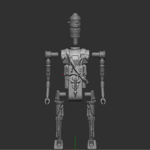 STL file IG-88 (articulated)・3D printing template to download・Cults